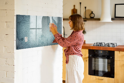 Magnetic writing board Vintage map