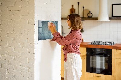 Magnetic dry erase board Vintage map