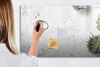 Magnetic dry erase board Decorative plants