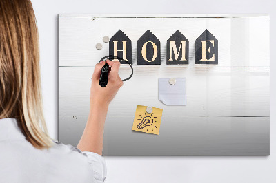 Magnetic dry erase board Inscription House