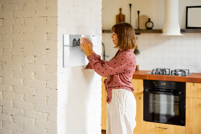 Magnetic dry erase board Inscription House