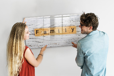 Dry erase magnetic board Family