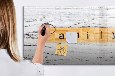 Magnetic board for drawing Family