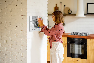 Magnetic board for drawing Brain Abstraction