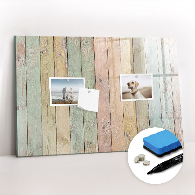 Magnetic board for writing Colorful Boards