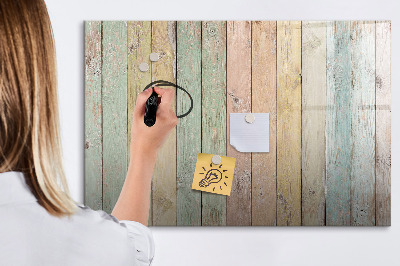 Magnetic board for writing Colorful Boards