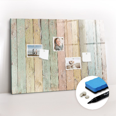 Magnetic board for writing Colorful Boards