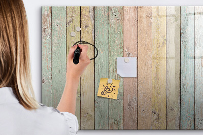 Dry erase magnetic board Colorful Boards