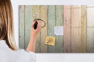 Dry erase magnetic board Colorful Boards