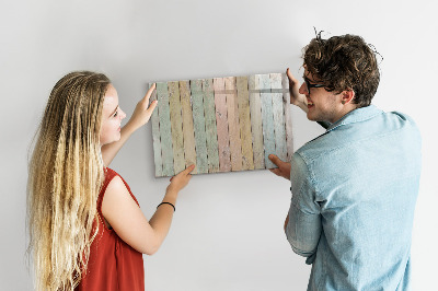 Magnetic board for writing Colorful Boards