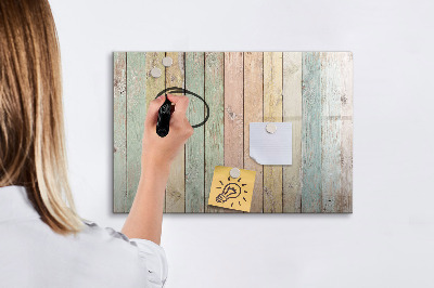 Magnetic board for writing Colorful Boards