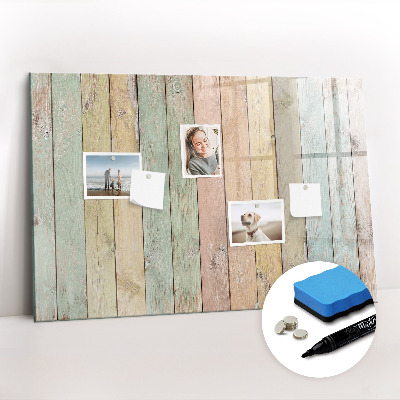 Magnetic board for writing Colorful Boards