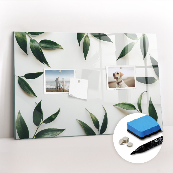 Magnetic dry erase board Leaf Frame