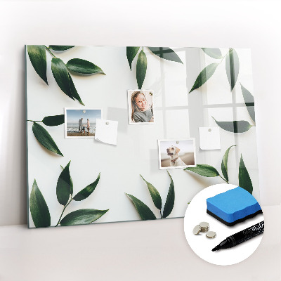 Magnetic dry erase board Leaf Frame