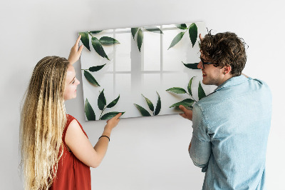 Magnetic dry erase board Leaf Frame