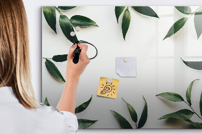 Magnetic dry erase board Leaf Frame