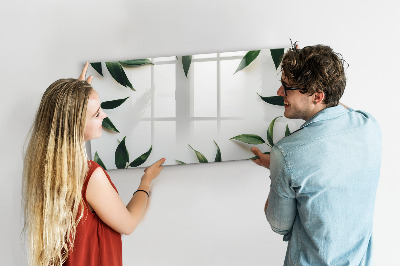 Magnetic dry erase board Leaf Frame
