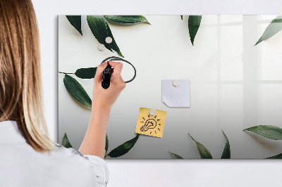 Magnetic dry erase board Leaf Frame