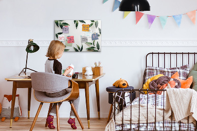 Magnetic dry erase board Leaf Frame