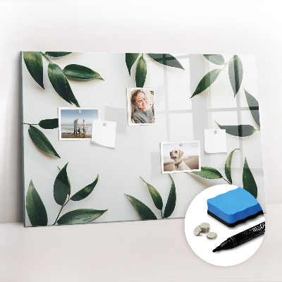 Magnetic dry erase board Leaf Frame