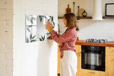 Magnetic board for drawing Leaf Frame