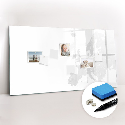 Dry erase magnetic board Map europe