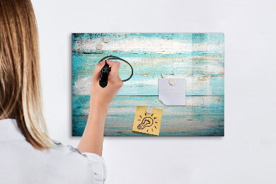 Magnetic dry erase board Blue boards