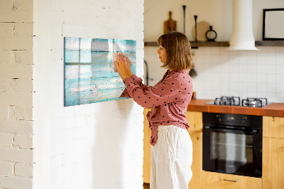 Magnetic board for drawing Blue boards