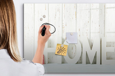 Magnetic dry erase board Inscription house