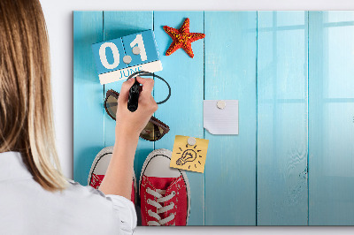 Magnetic dry erase board First day of summer