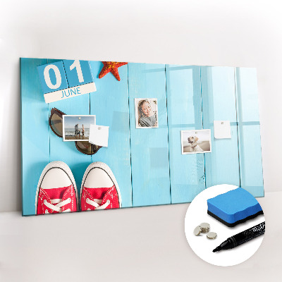 Magnetic dry erase board First day of summer