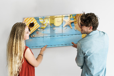 Dry erase magnetic board Beach accessories