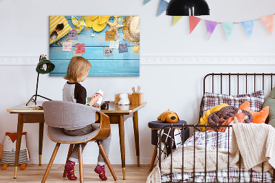 Dry erase magnetic board Beach accessories