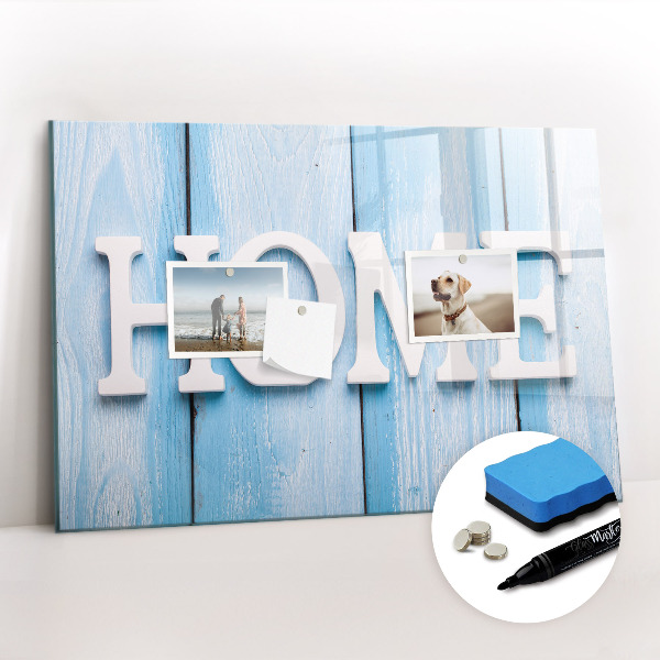 Magnetic dry erase board Inscription house