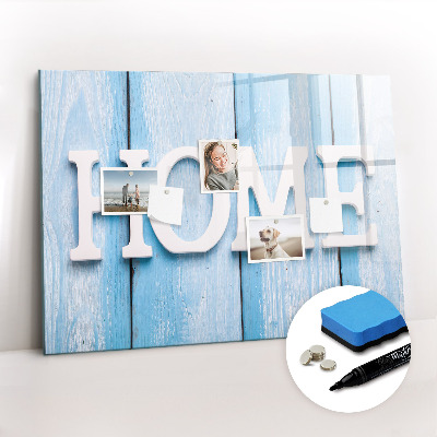 Magnetic dry erase board Inscription house