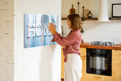 Magnetic dry erase board Inscription house