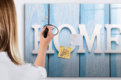 Magnetic dry erase board Inscription house