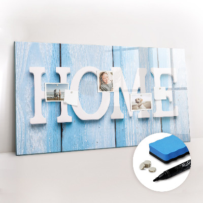 Magnetic dry erase board Inscription house