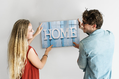 Magnetic dry erase board Inscription house