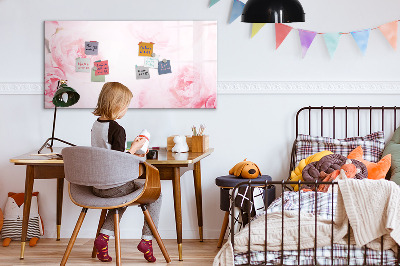 Magnetic drawing board Blooming flowers