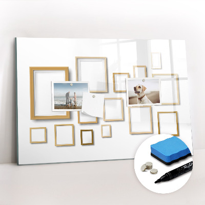 Magnetic dry erase board Meal schedule