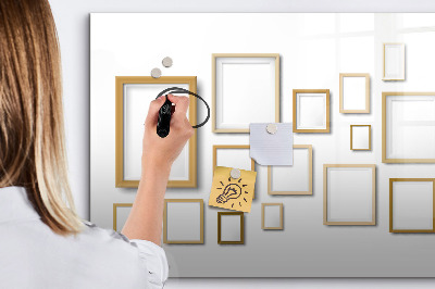 Magnetic dry erase board Meal schedule