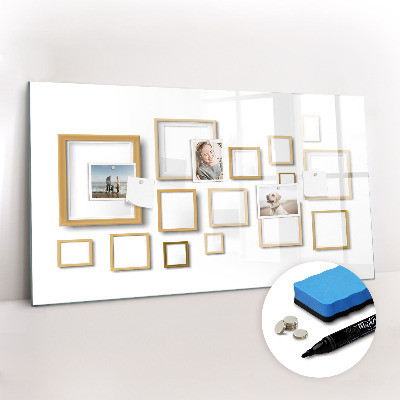 Magnetic dry erase board Meal schedule
