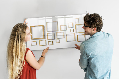 Magnetic board for writing Meal schedule