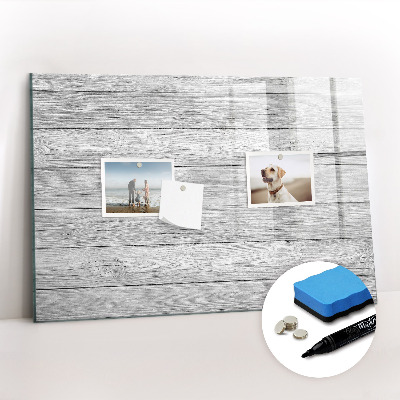 Dry erase magnetic board Wooden panels