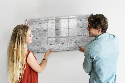 Dry erase magnetic board Wooden panels