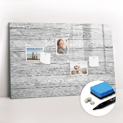 Dry erase magnetic board Wooden panels