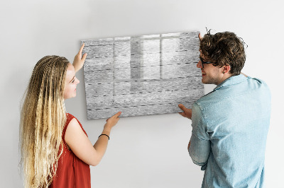 Dry erase magnetic board Wooden panels