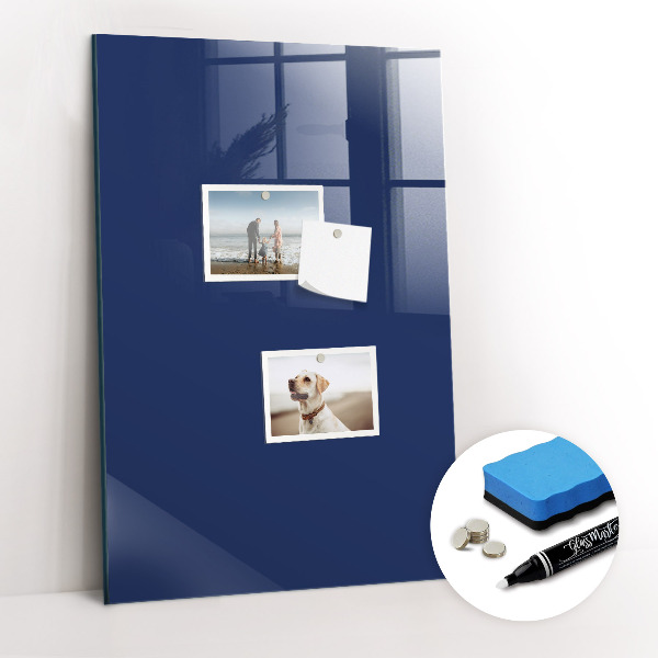 Magnetic erase board Navy Blue