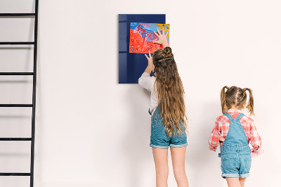 Magnetic board for children Navy Blue